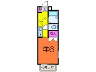 ラヴィル　1108の物件間取画像